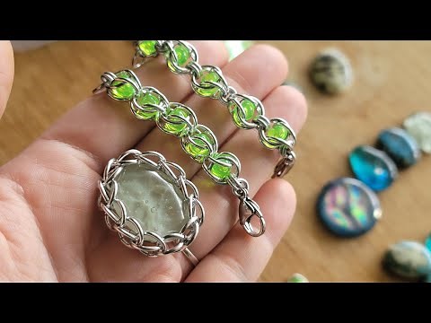 Captive Bead Chainmaille Bracelet May 2025 Craft Along Kit and Bonus Projects