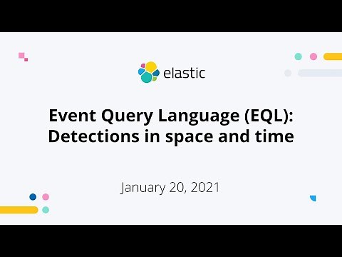 Event Query Language (EQL) - Overview, Usage, Importance & Modeling Detections