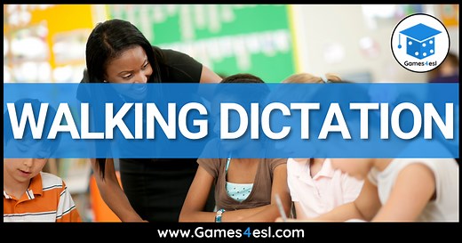 How To Play Walking Dictation | Games4esl