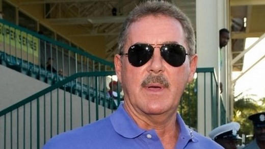 Disgraced tycoon Allen Stanford talks to the BBC