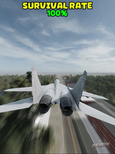 Which Aircraft Survives 800 MPH in BeamNG.drive?