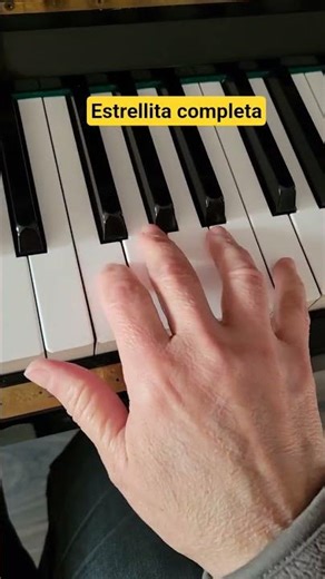 Estrellita completa #nanopianoschool #piano #tutorial #estrellita #twinkle