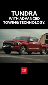 The Toyota Tundra Capstone comes with intelligent towing tech designed to help you tow cargo with ease and precision. | Toyota Canada