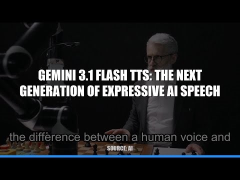 Google's Gemini 3.1 Flash TTS: Next-Gen Expressive AI Speech