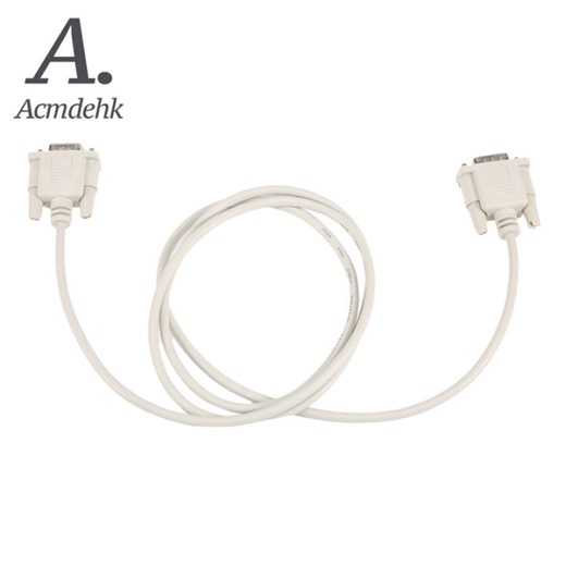 VGA DB15 Male To RS232 DB9 Pin Male Adapter Cable / Video Graphic Extension Cable (White, 1.4M) | Lazada PH