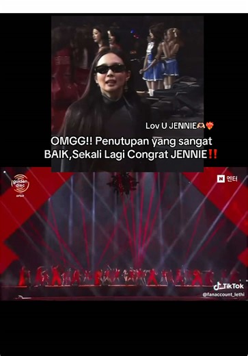 Jennie's Celebratory Golden Disc Awards Performance