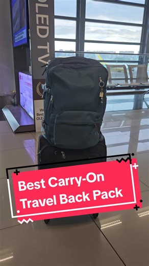 Large Capacity Carry-On Backpack for the Ultimate Travel Experience