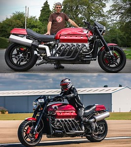 There's the Dodge Tomahawk, and then the Millyard Viper V10 Motorcycle