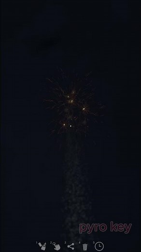 Amazing 10 inch shell 9 shot #fireworks #pyrotechnica #pyro