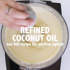 Super quick & easy to make Vegan Cream Cheese. It's creamy, rich, tangy and delicious. Just perfect for spreading, snacking and dipping! ✅ RECIPE: https://avirtualvegan.com/vegan-cream-cheese/ | A Virtual Vegan