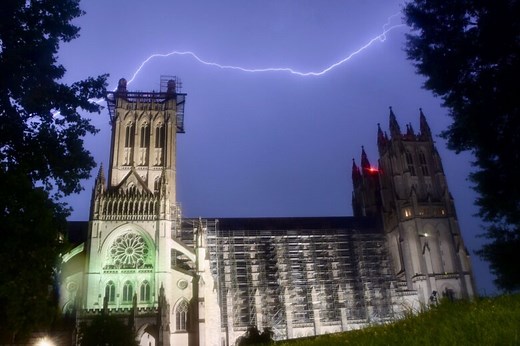 Wednesday’s dramatic lightning display featured 26,000 strikes across the region - WTOP News