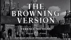 The Browning Version-1951- Michael Redgrave, Jean Kent, Nigel Patrick