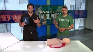Chicago Tonight: Latino Voices:How to Perform CPR, Use a Defibrillator