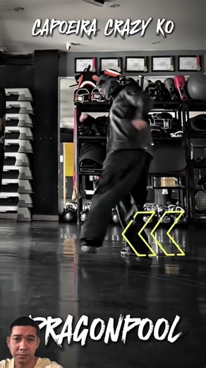 Capoeira Crazy KO ⚡ Unpredictable Move #mma