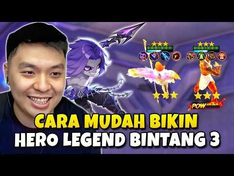 NAMATIN COMMANDER MOSKOV DAN JADI HERO LEGENDS B3 GA CUMAN 1 !! MAGIC CHESS GO GO