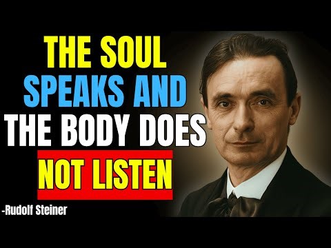 WITH ANTHROPOSOPHY STEINER REVEALS THE EXACT MOMENT WHEN THE SOUL GIVES UP