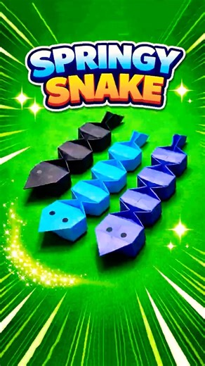 Origami Paper Snake | Origami snake #origami #shorts #diy