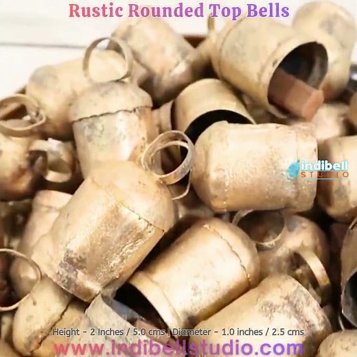 Rustic Bells for DIY & Crafts #diy #homedecor
