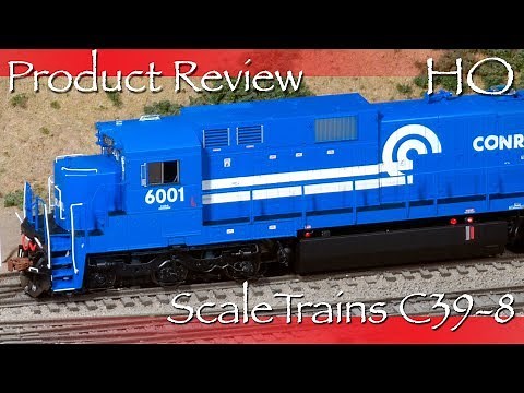 Product Review HO ScaleTrains C39-8 Locomotive