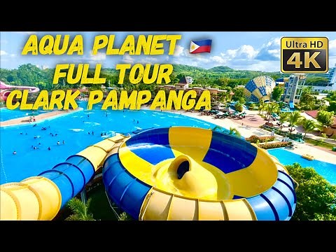 Aqua Planet Clark Freeport Zone Pampanga | Full Walking Tour | Largest Waterpark in the Philippines