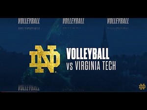 @NDVolleyball | Highlights vs. Virginia Tech (11.21.21)