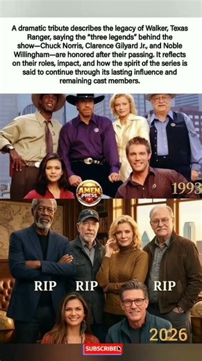 "Walker, Texas Ranger" — Honoring Three Legends Who Defined a Generation of Action TV. shorts