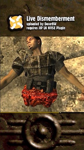 Live Dismemberment Gore for #Fallout New Vegas