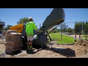 Performance Tiling Video - Screed and Sand Pumping Machine - WA