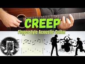 Creep - Acoustic Guitar Tutorial (Radiohead)