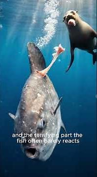 This Giant Fish Gets Eaten Alive and Does Nothing