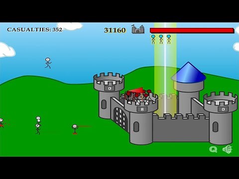 Defend Your Castle Flash Game Playthrough