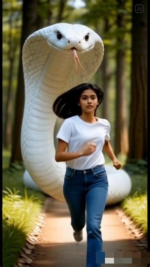 Never seen white giant cobra || snake video || alone in jungle