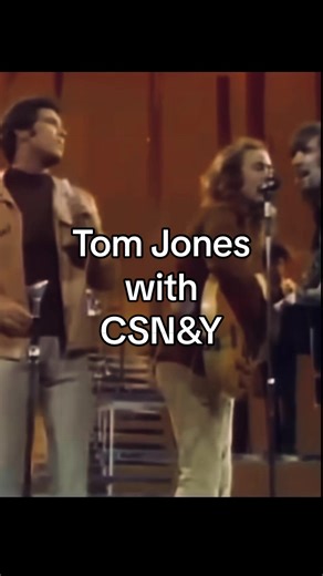 Tom Jones joins CSN&Y for “It’s Been A Long Time Coming” OH! This is SUCH a fantastic collaboration! It was performed on Jones’s television program, “This Is Tom Jones”, which aired in the late 1960s and early 1970s. The show was known for unusual cross-genre collaborations, and this pairing became one of the most talked-about. #csny #tomjones #musictok #fyp #Splice