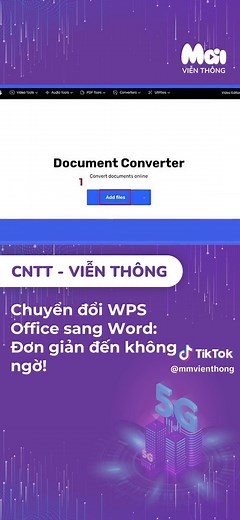 Chuyển đổi WPS Office sang Word đơn giản nhất