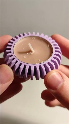 This 3D Printed Candle Holder Looks Amazing