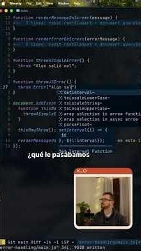 Clase Error en JavaScript y como usarlo #javascript #programming #code