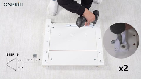 ONBRILL Farmhouse Lift Top Coffee Table with 2 Storage Drawers, Rustic Center Table with Large Hidden Storage Compartment,Coffee Table Converts to Dining Table for Living Room, Brown and White