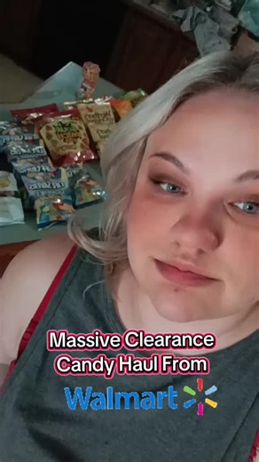 massive Clearance candy haul at Walmart #walmart #candy #shoppinghaul #candyhaul #tiktok