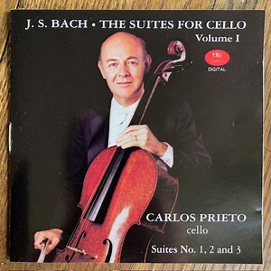 Carlos Prieto - J.S. Bach: The Suites For Cello, Volume I