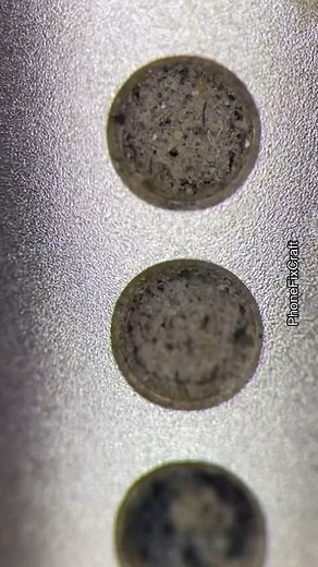 #satisfying #phonecleaning under the #microscope | Phone Fix Craft