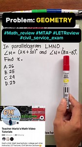 PROBLEM: GEOMETRY🥰✅ #teacherMario #maths #mathematics #mathtricks #MTAP #LETReview #civilservicereview #virals #viralvideo | Math Teacher Mario