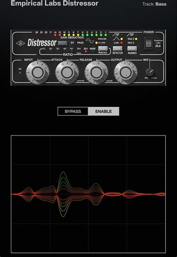 Color it. Push it. Destroy it. The UAD Empirical Labs EL8 Distressor can do it all. Hit the link in bio and grab this classic plug-in today. #universalaudio #UADplugins