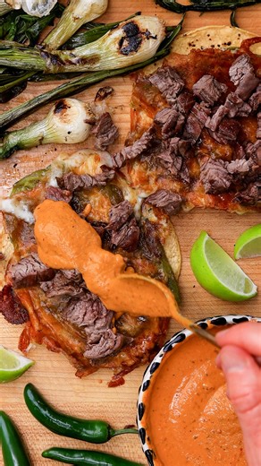 Ryan Carter 🍻 on Instagram: "Anaheim Tacos with Carne Asada. INGREDIENTS *Makes about 8 tacos ANAHEIM PEPPERS + 4 Anaheim peppers + 1 TBSP neutral oil + 1/2 tsp kosher salt + 1 1/2 C shredded quesillo (Oaxacan cheese) CARNE ASADA + 1 lb skirt or flap steak + Kosher salt SALSA (Orange Sauce) + Recipe on my blog (link in bio): www.CasitaMade.com/post/Orange-Sauce DIRECTIONS + STEP 1: CHAR Char Anaheim peppers in a hot pan with oil until blistered and softened. Transfer to a bowl, cover, and steam