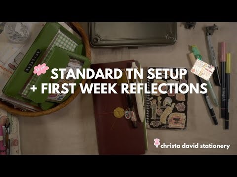 Plan With Me 1 Hour ✨ My First Week in a Standard TN vs My Personal Filofax Rings