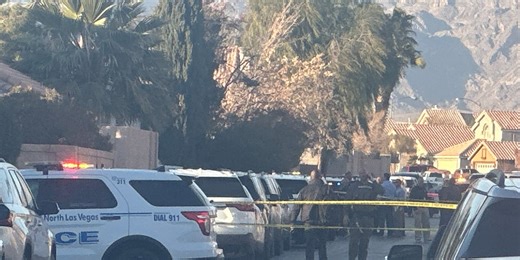 North Las Vegas officer killed in shootout with suspect