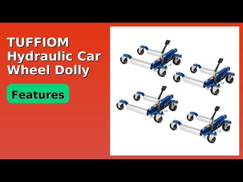 REVIEW (2025): TUFFIOM Hydraulic Car Wheel Dolly. Features.