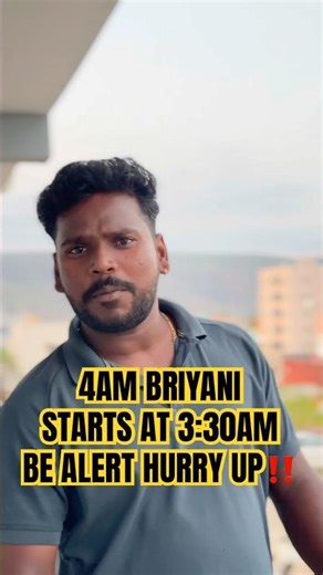 4AM BRIYANI STARTS AT 3:30AM BE ALERT HURRY UP‼️🫶| Venky yadav catering