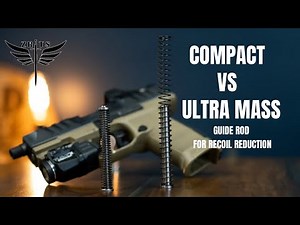 Stop Guessing:Ultra Mass vs. Compact Guide Rod for Your Walther PDP 4-Inch