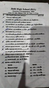 Here are 10 multiple-choice questions from a History exam. Plea... | Filo