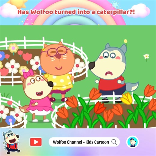 6.3K views · 65 reactions |  HAS WOLFOO TURNED INTO A CATERPILLAR?!...